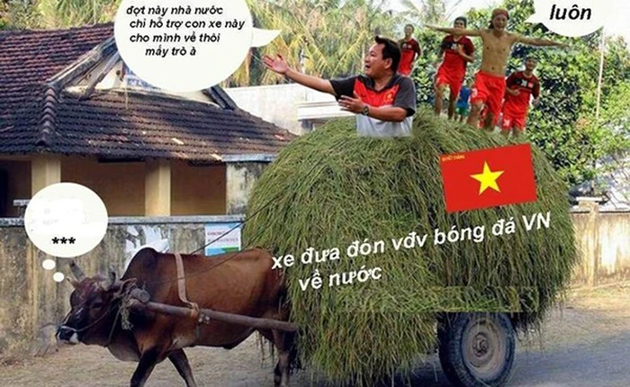 Những bức hình "chế" khó đỡ về đội tuyển U23 VN của cộng đồng mạng