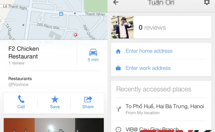 Dùng thử Google Maps 2.0 trên iOS: Món quà lớn tới người dùng Apple