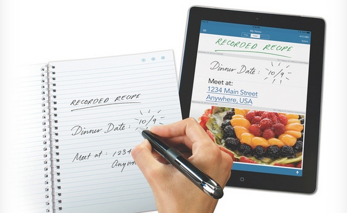 Livescribe 3: Bút viết chuyển dữ liệu trên giấy lên iPhone, iPad