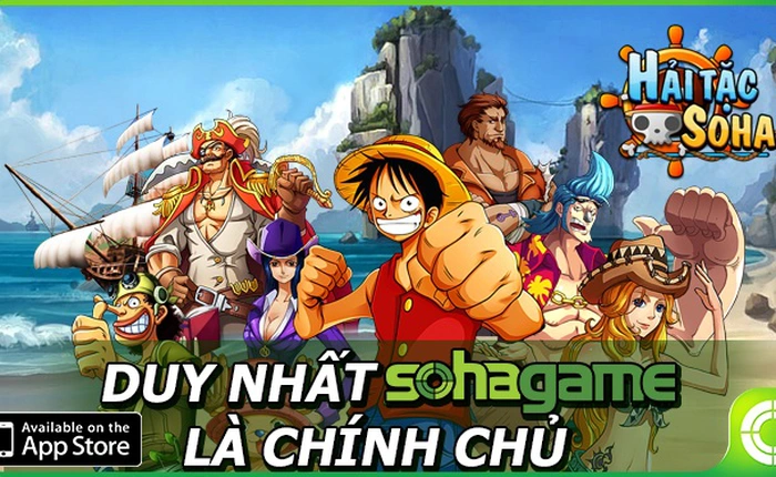 Hải Tặc Soha - Game mobile ăn theo One Piece ra mắt trên iOS