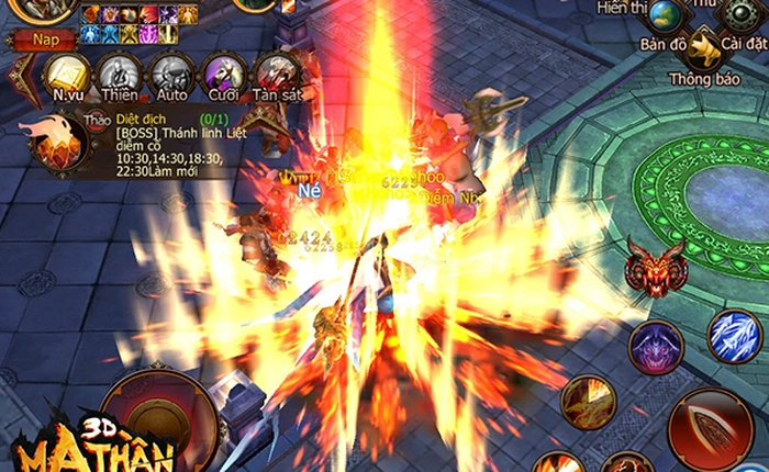 Ma Thần 3D, game online “chuẩn 3D” đầu tiên trên iOS và Android