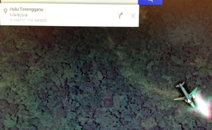 Phát hiện máy bay mất tích trên Google Maps: Google nói gì?