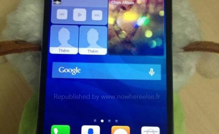 Smartphone Huawei Ascend P7 xuất đầu lộ diện với giao diện tiếng Việt