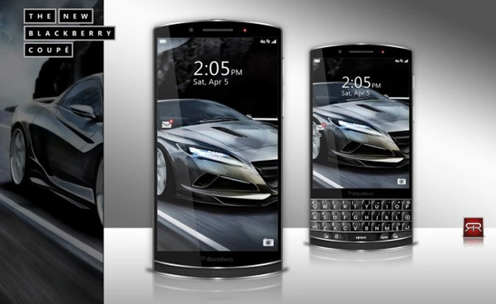 Ý tưởng bộ đôi smartphone Blackberry độc đáo