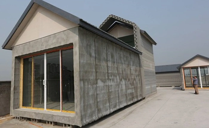 Xây 10 căn nhà chỉ trong 1 ngày nhờ công nghệ in 3D
