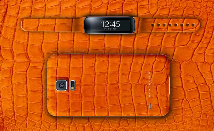 Galaxy S5 da cá sấu sắp bán tại Việt Nam