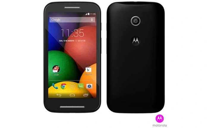 Moto E giá rẻ lộ ảnh chính thức "thiếu vắng" camera trước và đèn flash