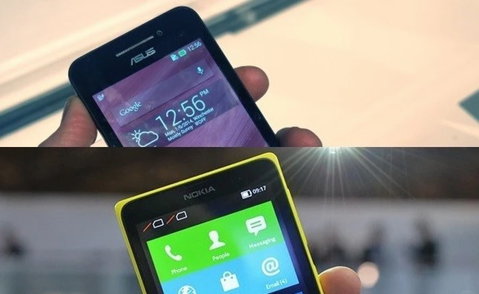 Điện thoại giá rẻ: Chọn Nokia X hay ZenFone 4?