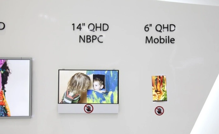 LG sẵn sàng sản xuất đại trà tấm nền màn hình 2K 6 inch