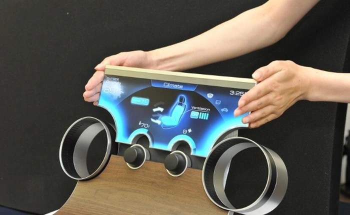 Sharp giới thiệu công nghệ màn hình dạng tùy biến độc đáo