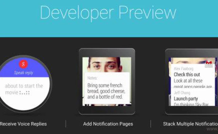Android Wear sẽ "độc bá" thị trường các thiết bị đeo?