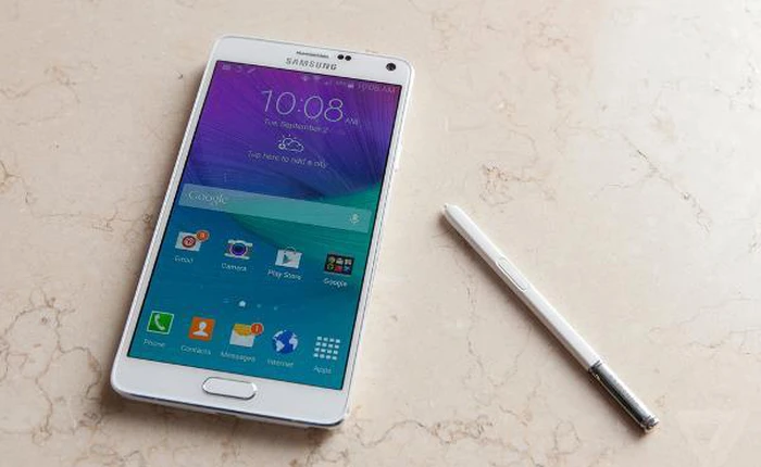 Samsung tái hiện chân dung 4 huyền thoại dòng Galaxy Note qua infographic