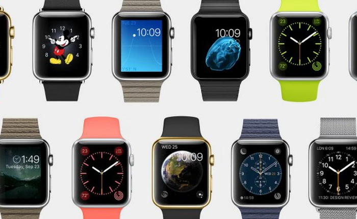 Cùng chiêm ngưỡng bộ sưu tập các phiên bản của Apple Watch