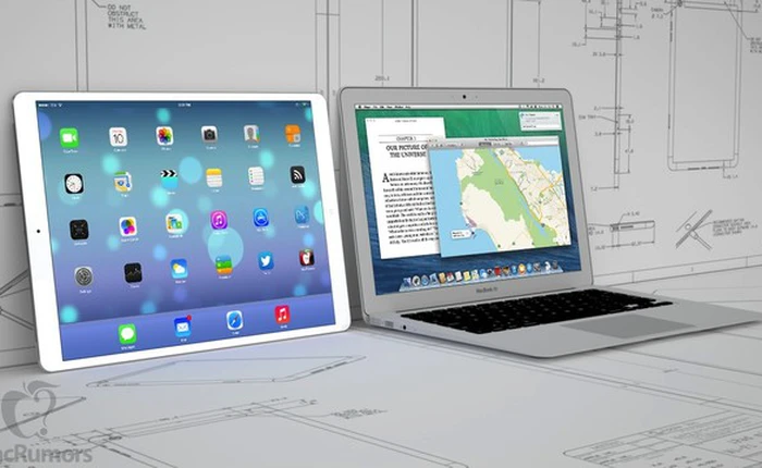 iPad màn hình 12,9 inch hoãn ra mắt sang năm sau vì iPhone 6