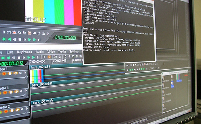 Cắt ghép chỉnh sửa phim, nhạc theo phong cách... "lập trình viên"