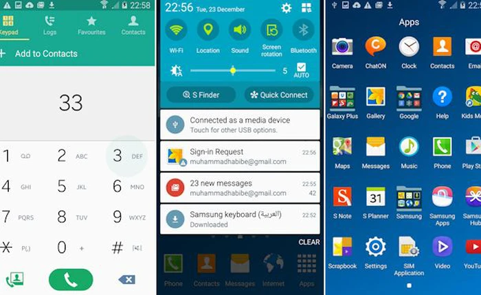Xuất hiện Firmware Android 5.0 Lollipop cho Galaxy Note 3 chạy chip Snapdragon