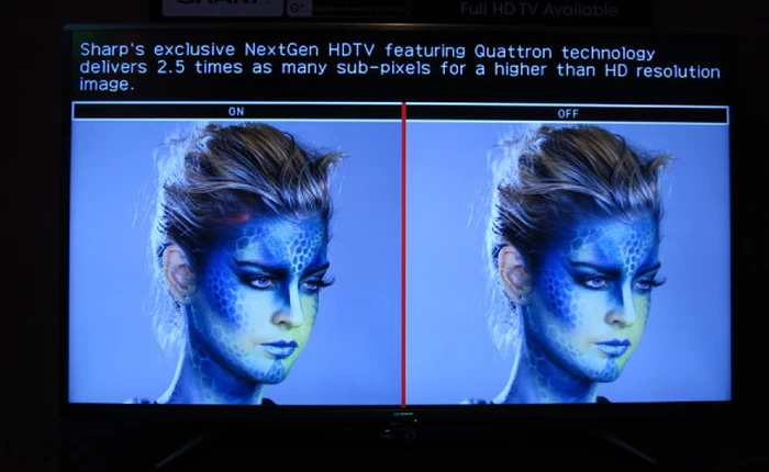 Sharp bán ra dòng TV "gần đạt chuẩn 4K"