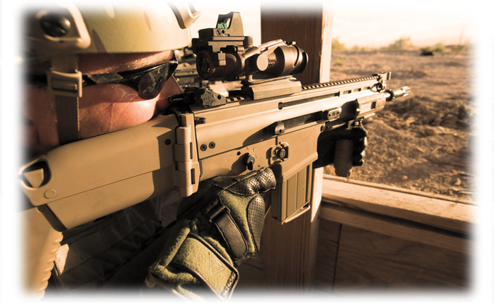 Xem khẩu FN SCAR nã đạn