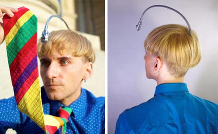 Nghệ sĩ mù cấy cảm biến màu sắc trực tiếp vào não