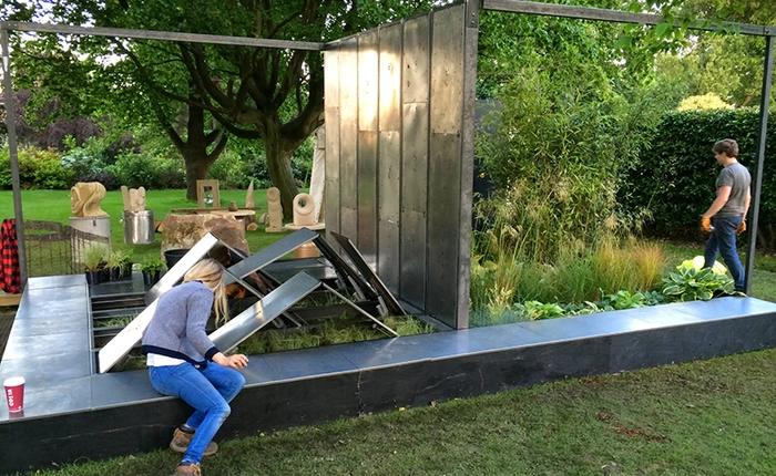 Khu vườn thông minh có khả năng thay đổi theo tâm trạng người xem