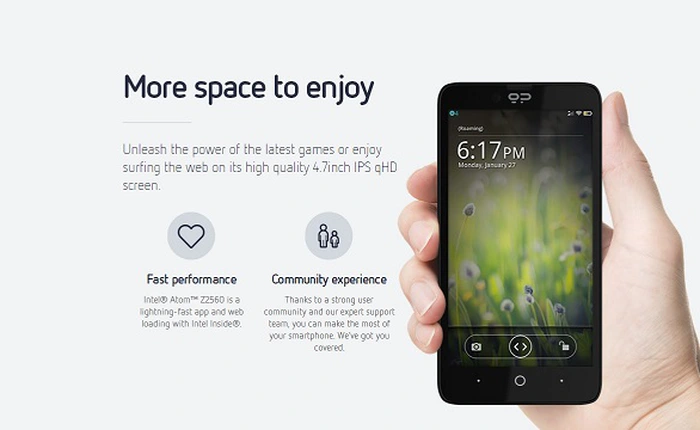 Điện thoại Geeksphone Revolution chạy đa hệ điều hành sẽ được bán từ 20/2