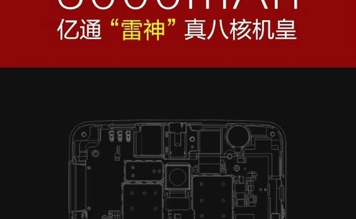 Eton Thundergod: Smartphone thiết kế mỏng pin 5.000 mAh