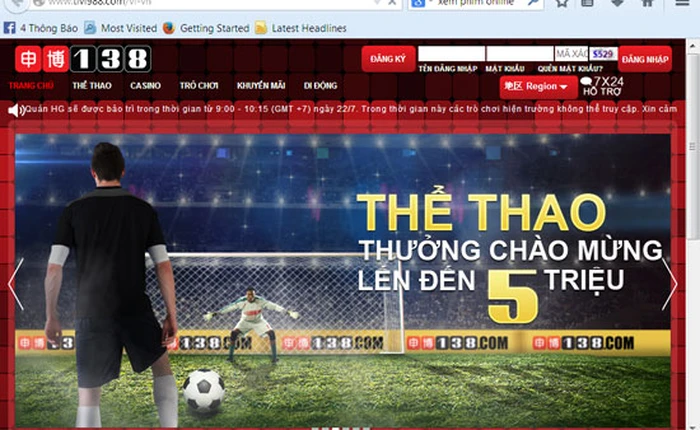 Công an đã ngăn chặn hơn 3.000 website cá độ bóng đá khi diễn ra World Cup 2014