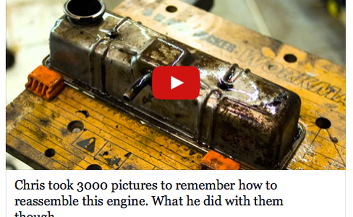 [Video] Clip time lapse thú vị của anh chàng cơ khí