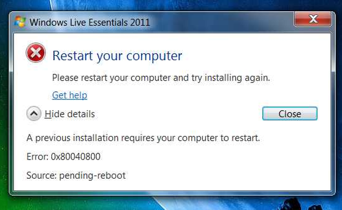 Tại sao khi cài mới phần mềm thường phải khởi động lại máy tính?