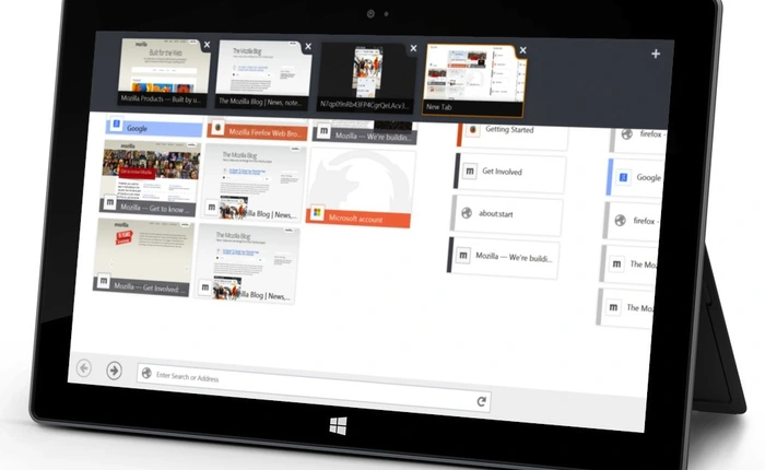 Đã có thể tải về Firefox cho Windows 8 Beta