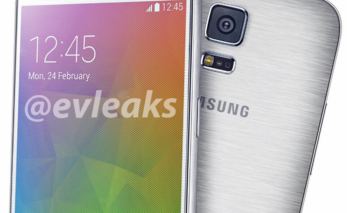 Lộ ảnh rõ nét Galaxy S5 Prime vỏ kim loại cao cấp