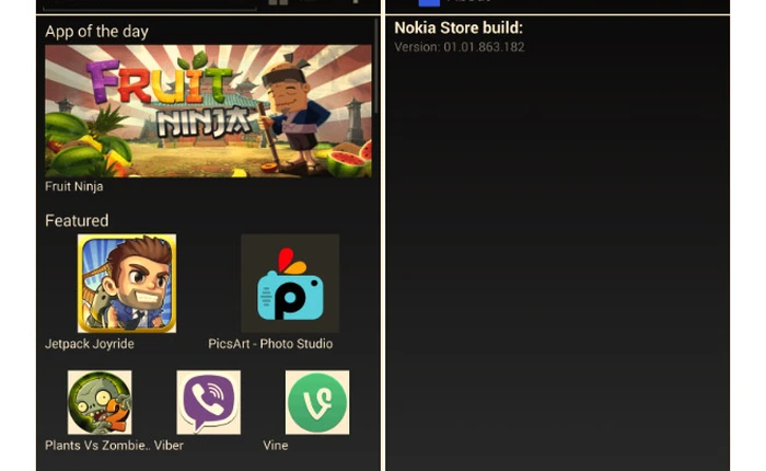 Đã có thể cài đặt Nokia Store lên smartphone Android