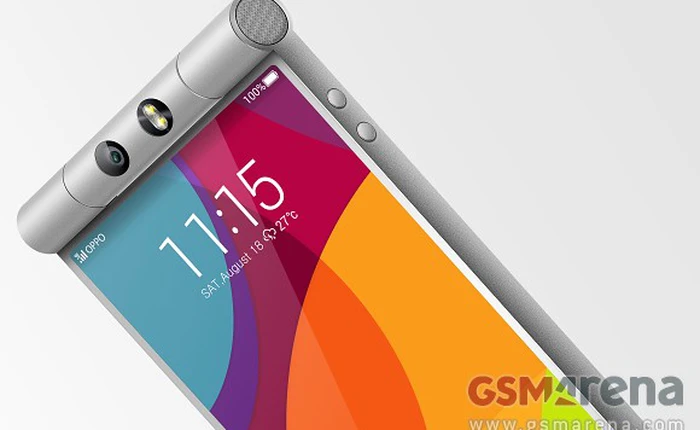 Lộ ảnh báo chí của Oppo N3 với camera xoay độc đáo