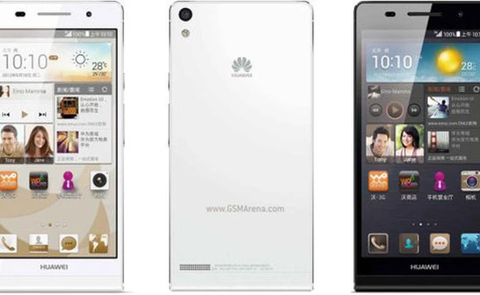 Ascend P6 S siêu mỏng âm thầm ra mắt