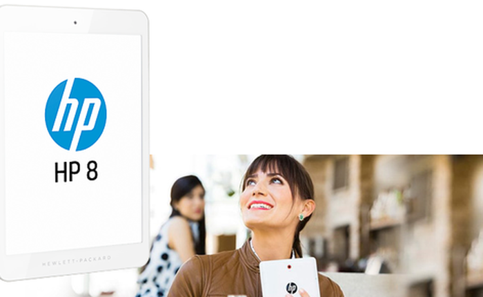 HP âm thầm ra mắt tablet mini giá hấp dẫn
