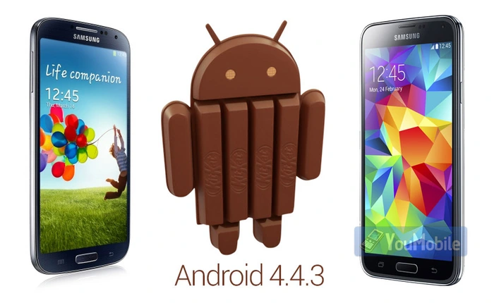 Samsung bắt đầu thử nghiệm Android 4.4.3 trên Galaxy S5 và S4