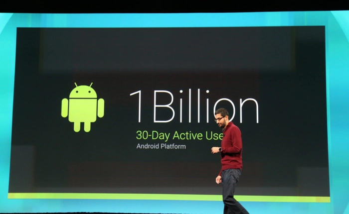 Android chạm mốc 1 tỷ người dùng hàng tháng