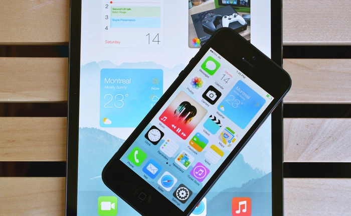 Ý tưởng thiết kế iOS 8 kết hợp cùng Widget và Live Tile