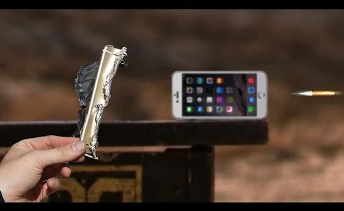 [Video] Xem chiếc iPhone 6 bị "xử' bởi Barrett M82A1