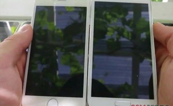 Kích thước iPhone 6 và Galaxy S5 - Kẻ tám lạng, người nửa cân
