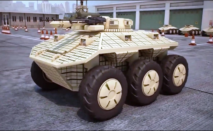 Nga giới thiệu thiết bị chiến đấu không người lái thế hệ tương lai qua đoạn video giả tưởng