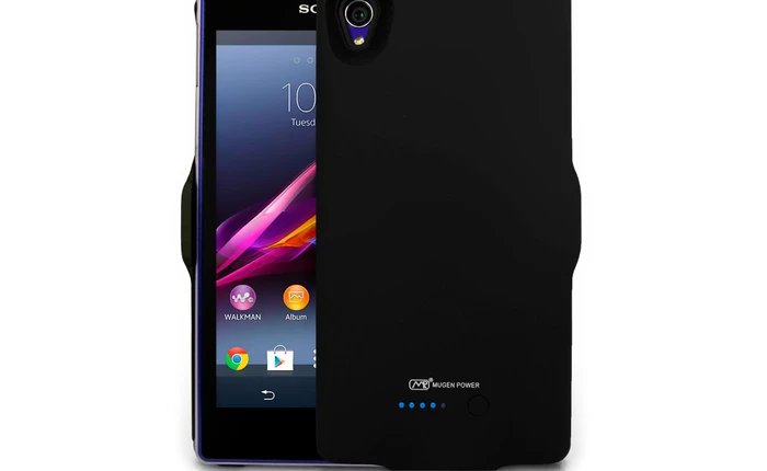 Vỏ case giúp nhân đôi dung lượng pin cho Xperia Z1