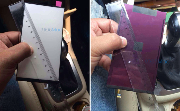 Tiếp tục rò rỉ ảnh đèn nền LCD iPhone 5,5 inch