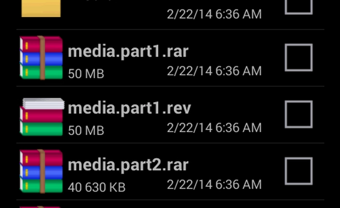 Ứng dụng giải nén hàng đầu WinRar chính thức ra mắt miễn phí trên Android