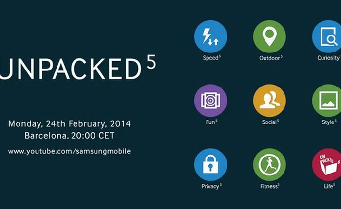 Tiết lộ giao diện phẳng TouchWiz sẽ xuất hiện trên Galaxy S5