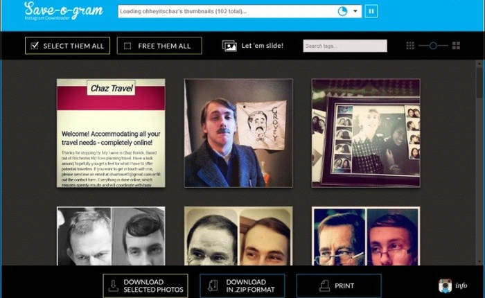 Tải hình ảnh và video trên Instagram về máy tính đơn giản với Save-o-gram