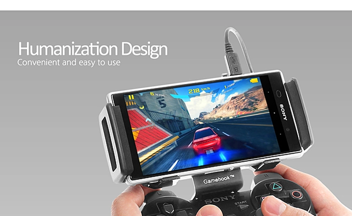 Gamehook GH101: Phụ kiện giúp dùng tay cầm PS3 chơi game trên di động
