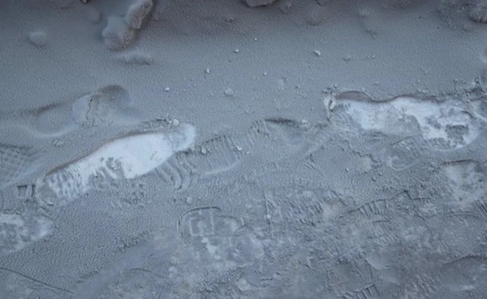 Tuyết đen kỳ lạ xuất hiện ở Siberia