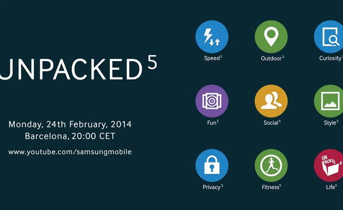 Samsung tung trailer đầu tiên về Galaxy S5