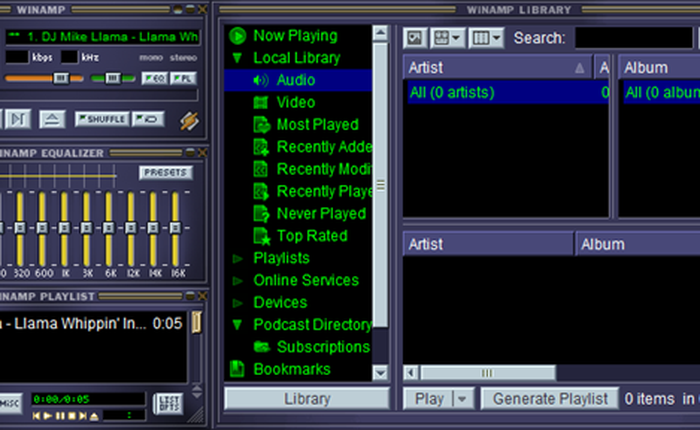 Trình nghe nhạc Winamp hồi sinh nhờ chủ sở hữu mới